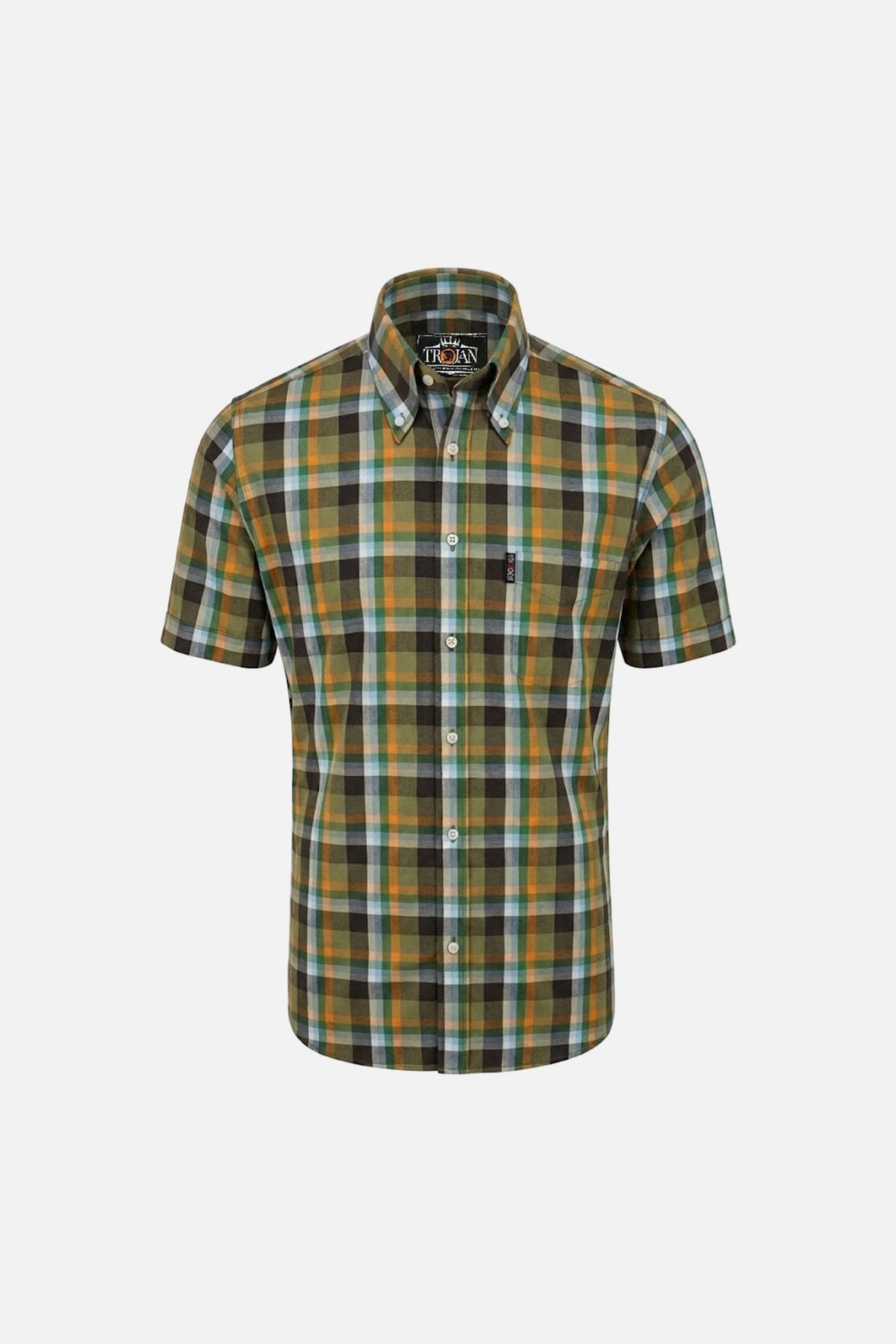 Large Chocolate Tartan Check - Shirt