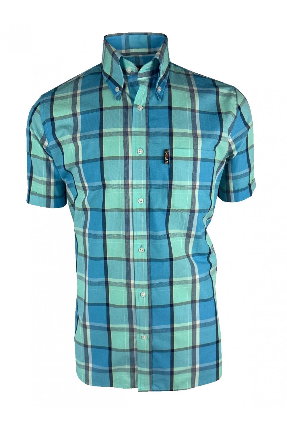Pastel check with free matching pocket square TC/1045 - Shirt