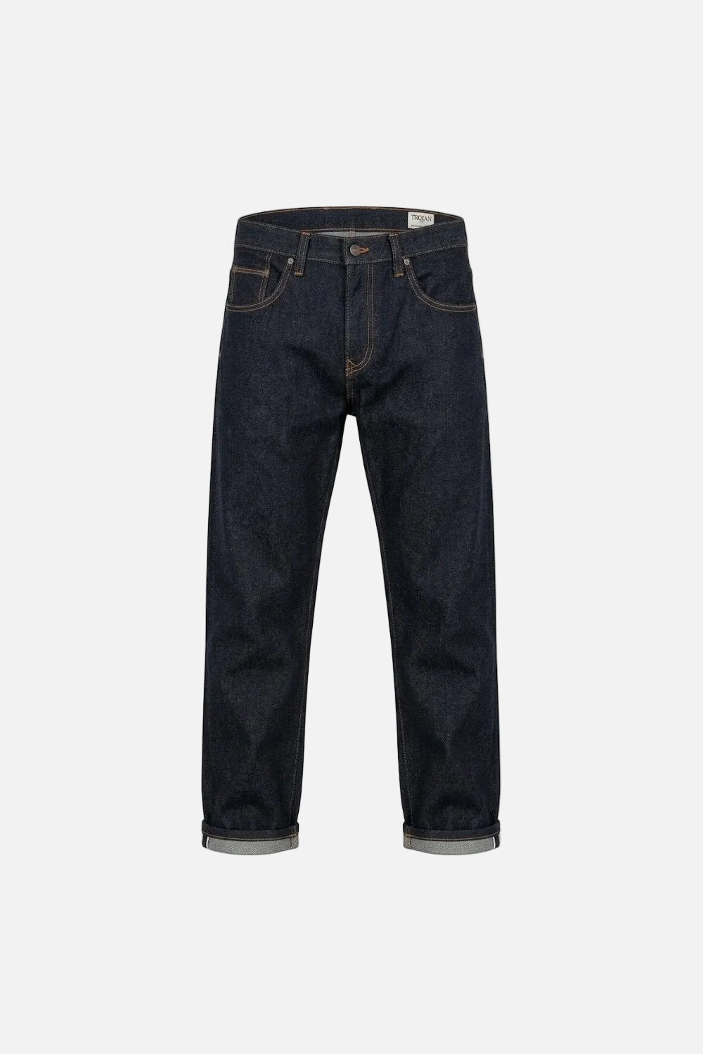 Signature Orange Stitch Zip Fly - Jeans