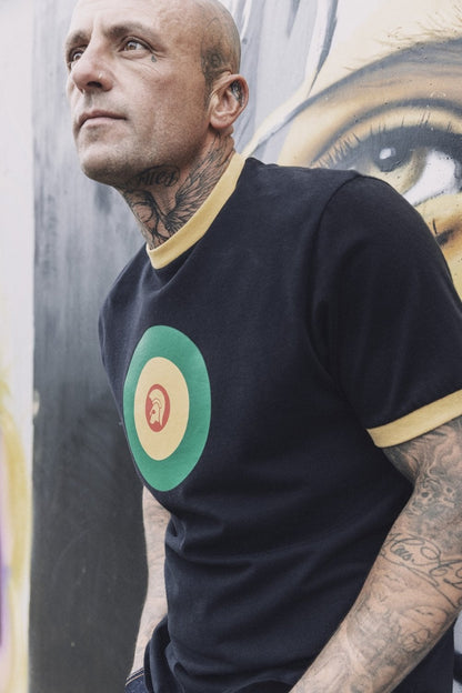 TR/9036 Target Logo Black - T-Shirt