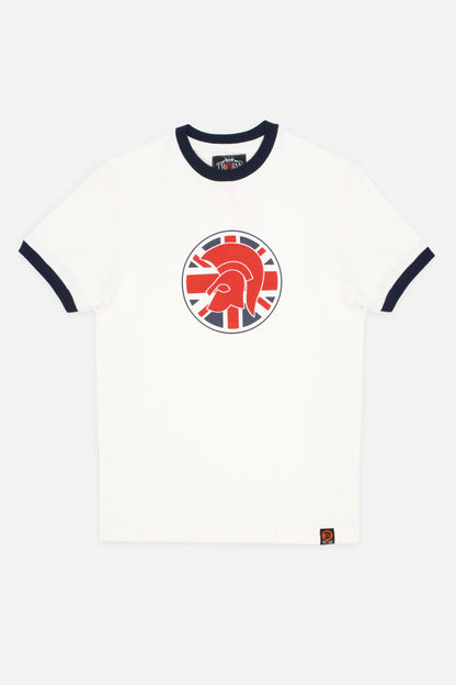 TC/1046 Flag Logo White - T-Shirt