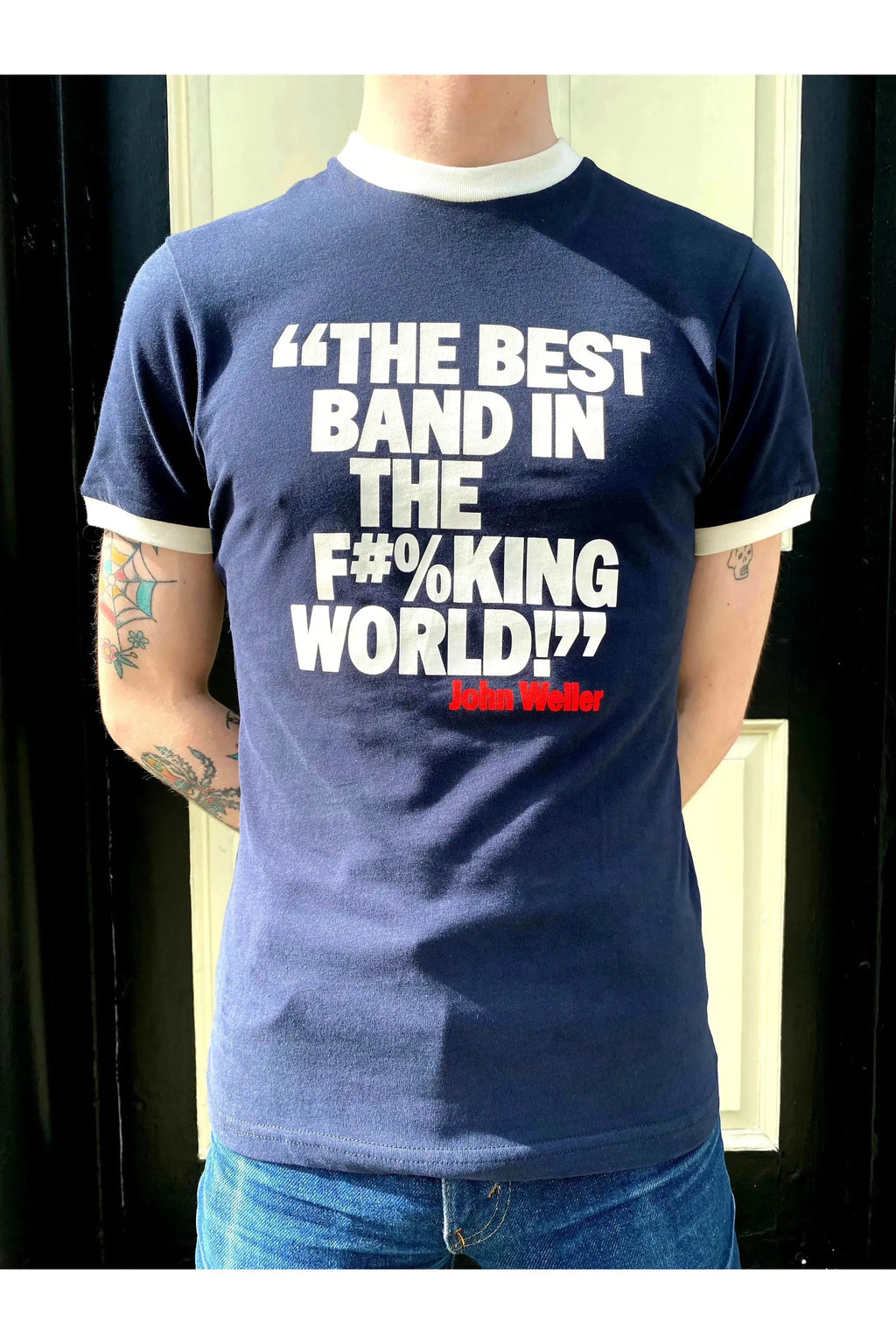 "The Best Band in the F#%king World" - T-Shirt