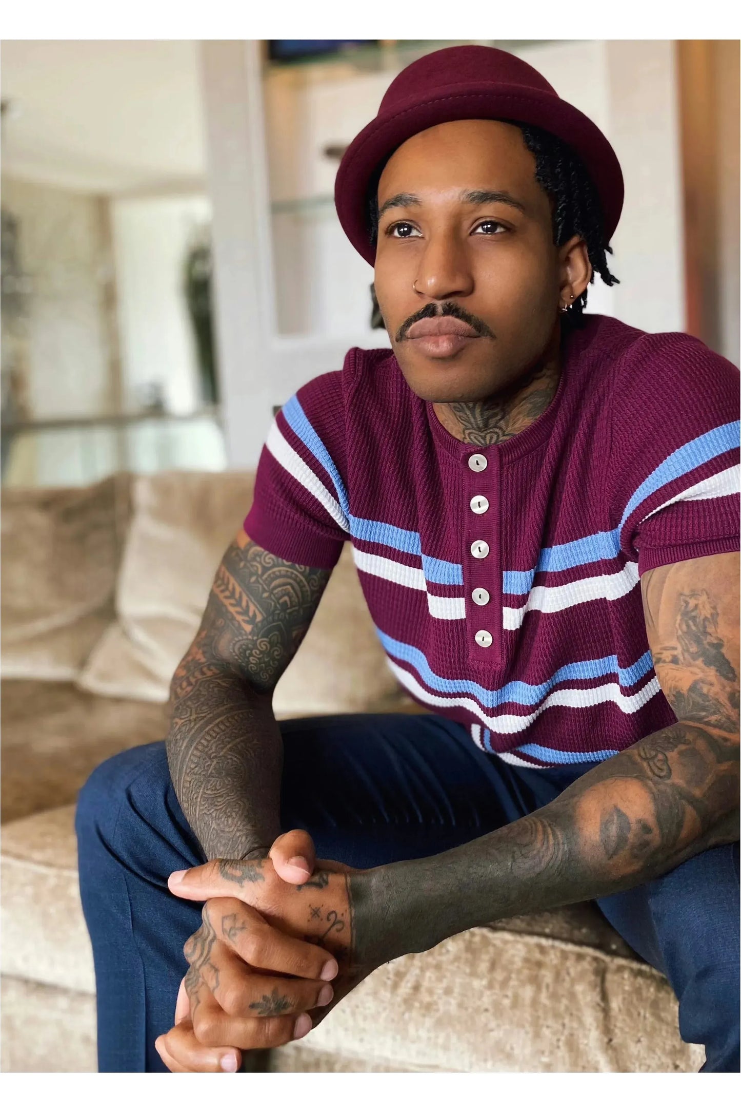 Thames Archive Port Stripe  - Henley