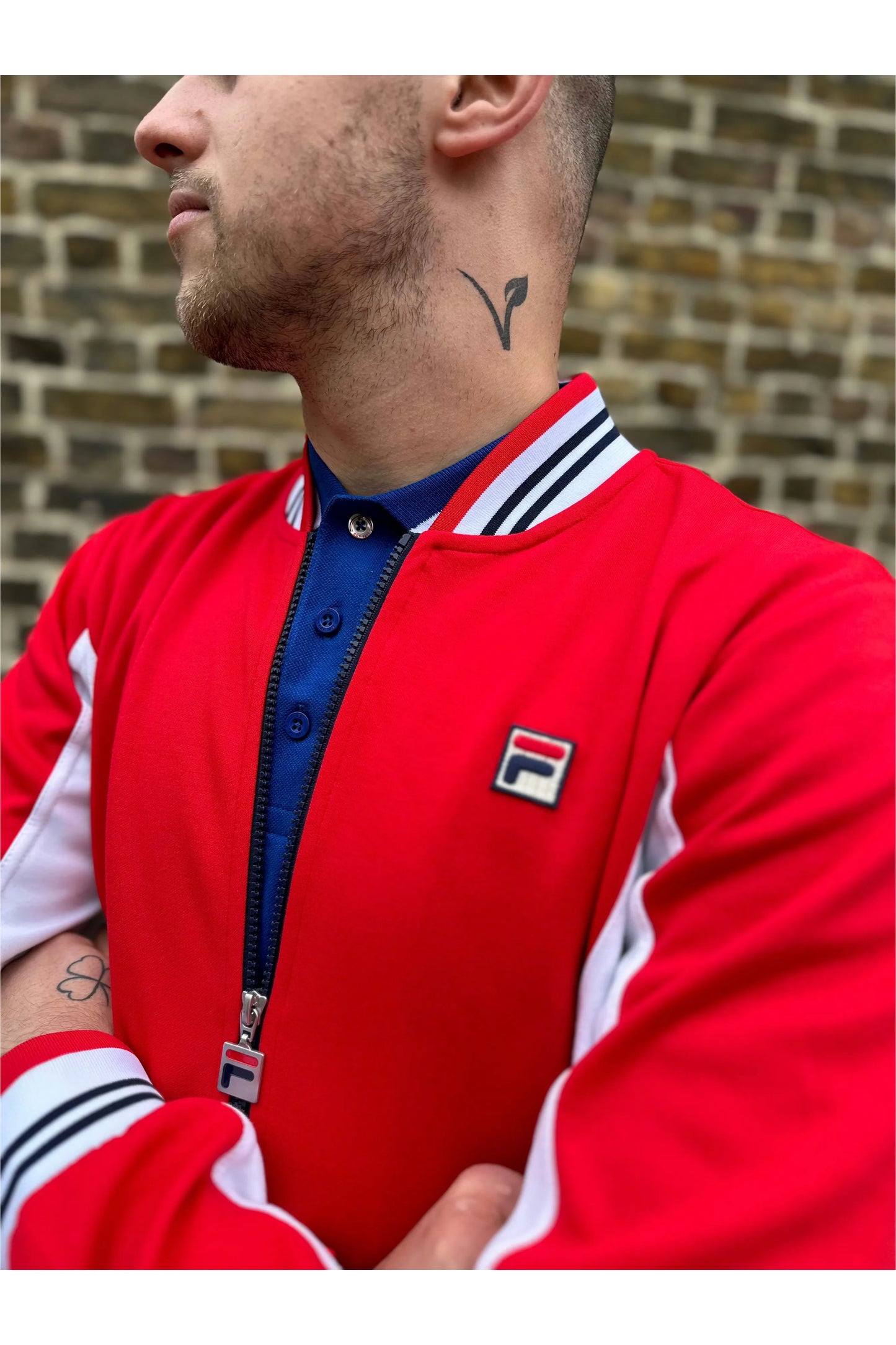 Settanta Red / White / Navy - Track Top